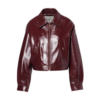 Beaumont Amsterdam Hoopy Jacket - Dames - Jassen - Rood - Maat: S Leer