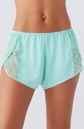 b.tempt'd by Wacoal Its On Shorty Shorts in Cabbage at Nordstrom, Size X-Large
