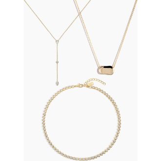 Electric Picks MJs Necklace Essentials Bundle in Gold at Nordstrom