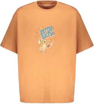 Martine Rose Heren, Tops, Oranje, Maat: S Leer