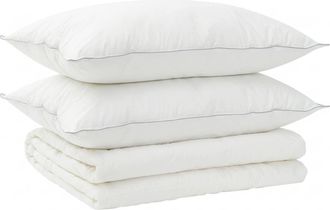 vidaXL Juego De Edred&oacute;n Y Almohada 3 Uds. 135x220 Cm Verano 200 Gsm Vidaxl