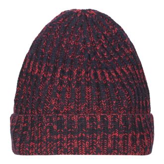 Malo Gebreide muts - Heren - Hoeden - Veelkleurig - ONE Size - Kasjmier - Accessoires