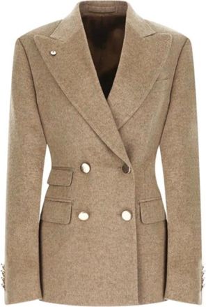 L.B.M. 1911 L.b.m. 1911, Dames, Jassen, Bruin, Maat: L Zijde