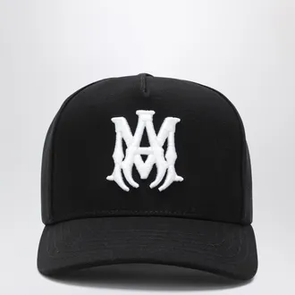 Amiri Black baseball cap with logo
