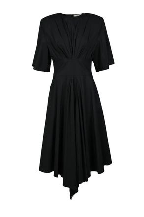 Alexandre Vauthier Long Cotton Dress - Black