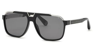Philipp Plein SPP046M 0700 Mens Sunglasses Black Size 61