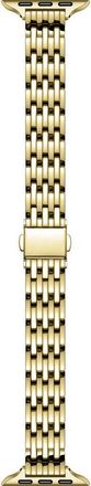 Posh Tech Eleanor Stainless Steel Apple Watch Watchband in Gold at Nordstrom Rack