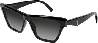 Saint Laurent Sunglasses, unisex, Black, Size: 58 MM SL M103 Sunglasses