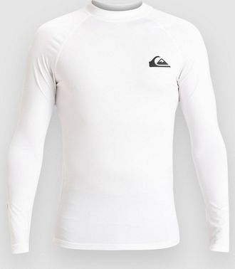 Quiksilver Everyday Upf50 Longsleeve Lycra weiss