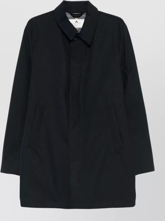 Peuterey polyester single-breasted parka coat
