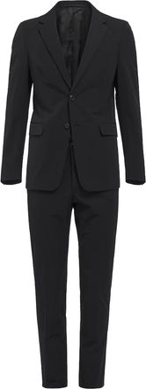 Prada pak met enkele rij knopen van technische stof