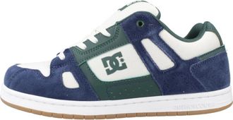 DC Stag - Heren - Sneakers - Blauw - 39 EU - Leer - Schoenen