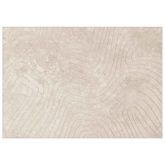 vidaXL Alfombras De &Aacute;rea Palmeras Beige 120 X 170 Cm Poli&eacute;ster Vidaxl