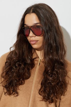 Alexander McQueen Sunglasses, Unisex, Brown