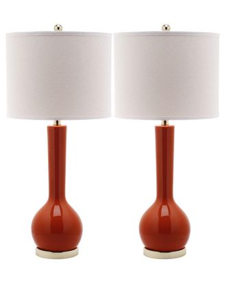 Safavieh Discontinued Safavieh Mae 30.5In Long Neck Ceramic Table Lamp