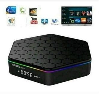 Trade Shop Trade Shop Traesio - Tv Box Android 9.0 T95z Plus 4gb Ram + 64gb Rom Q5 Youtube Smart Tv Cw487