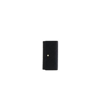 Borbonese Accessoires, Dames, Zwart, ONE Size, Leer, Rivetto Embossed Continental Wallet