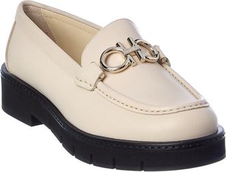 Ferragamo Ferragamo Rolo Lug Leather Loafer