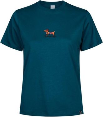 Iriedaily Dacksi Tee T-Shirt f&uuml;r Damen | blau