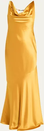 Retrof&ecirc;te Keryn Satin Maxi Dress