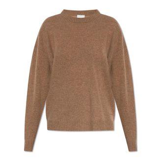 Munthe Kasjmier trui Kiaran - Dames - Cashmere truien - Bruin - S - Kasjmier - Truien & Vesten