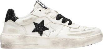 2Star 2Star, Dames, Schoenen, Wit, Maat: 41 EU Leer