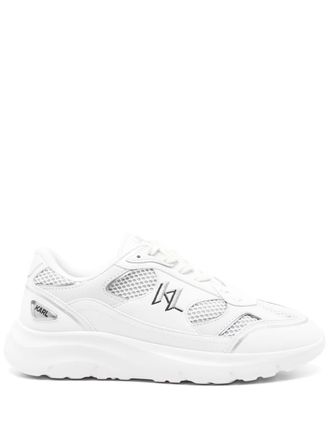 Karl Lagerfeld Sneakers con ricamo - Bianco