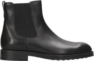 Tod's Chelsea Enkellaarsjes - Heren - Chelseaboots - Zwart - 41 EU - Leer - Schoenen