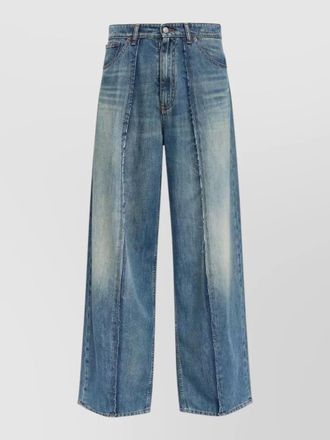 Maison Margiela wide leg jeans five pocket trousers