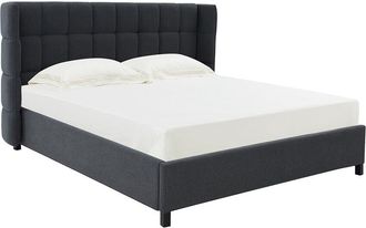 Safavieh Couture Emerson Grid Tufted Bed