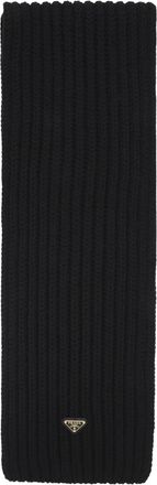 Prada Bufanda de Lana - Accessories - Mujer - Negro - ONE SIZE