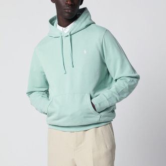 Polo Ralph Lauren Aquamarine cotton hoodie