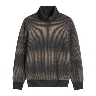 Marc O'Polo Gebreide Pullovers Lange Mouwen - Heren - Coltruien - Bruin - S - Katoen - Truien & Vesten