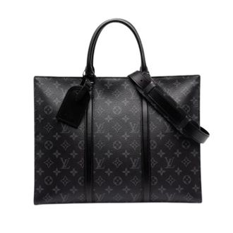 Louis Vuitton Pre-owned Sac Plat Horizontal - Heren - Pre-owned - Zwart - Maat: ONE Size Leer