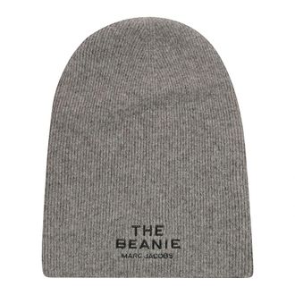 Marc Jacobs Accessoires, Dames, Grijs, ONE Size, Wol, The Beanie