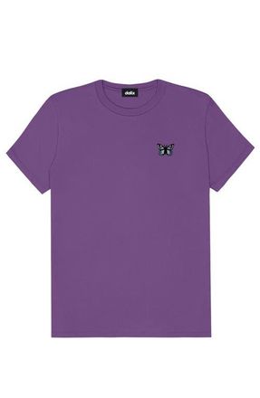 Dalix Butterfly Womens Relaxed Tee in Purple at Nordstrom, Size Xx-Large