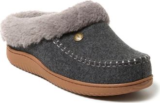 Dearfoams Atley Energy Return Clog Slipper in Dark Heather Grey at Nordstrom, Size 10