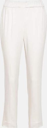 Brunello Cucinelli Pull Up low-rise slim pants