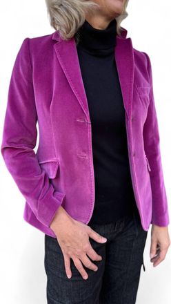 Bariloche Tailored Blazer In Plum / Circon 23