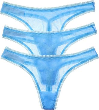 OnGossamer Ongossamer 3Pk Hip-G Thong