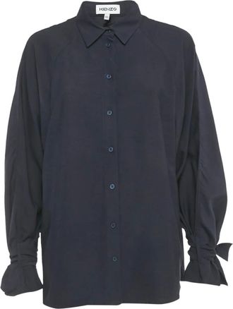 Kenzo T-shirt con ruches - Blu