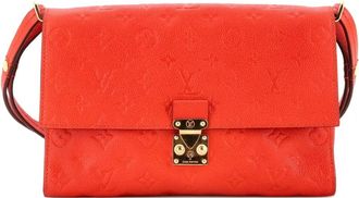 Louis Vuitton Fascinante Handbag Monogram Empreinte Leather shoulder bag - Rosso