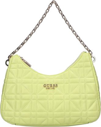 Guess Tassen, Dames, Groen, ONE Size, Leer, Faux Leather Schoudertas