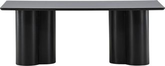 VE DESIGN Design Couchtisch Olivia 120 x 60 cm - Schwarz