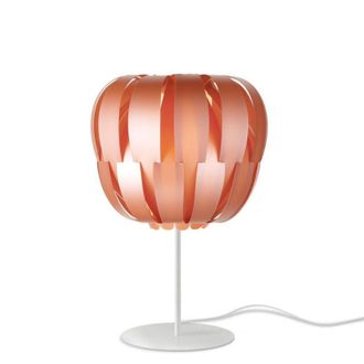 Linea Zero L&aacute;mpara De Mesa Base Y V&aacute;stago De Cobre En Metal Cm. 19x33h