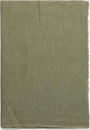 Hemisphere Schal aus Wolle und Leinen Farell