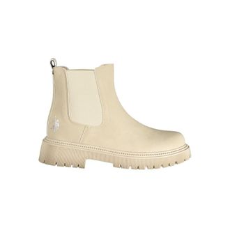 U.S.Polo Association Beige Polyurethane Womens Womens Booties