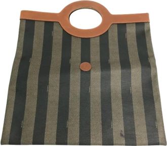 Fendi Pre-owned Fabric fendi-bags - Dames - Vintage Handtas - Groen - ONE Size - Vintage