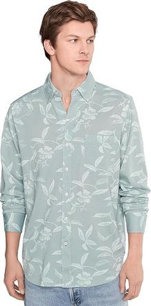 Tommy Bahama San Lucio Gardenia Shirt Long Sleeve Mens Clothing Tropical Fern : 3XL, Cotton/Polyester