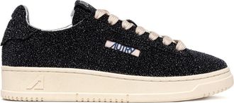 Autry Dallas Sneaker - Dames - Sneakers - Zwart - 38 EU - Katoen - Schoenen